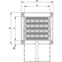 nVent SCHROFF 22117859 Legbord 1 stuk(s) - thumbnail