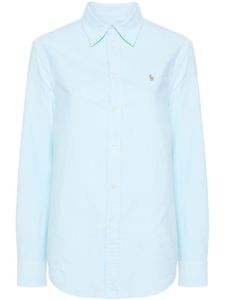 Polo Ralph Lauren chemise Oxford en coton - Bleu