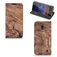 Nokia 2.2 Book Wallet Case Tree Trunk