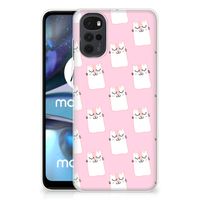 Motorola Moto G22 TPU Hoesje Sleeping Cats - thumbnail