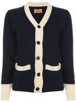 Fake Alpha Vintage 1950's knit cardigan - Bleu - thumbnail