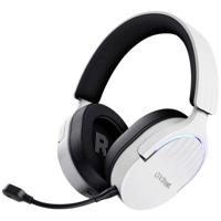 Trust GXT491 FAYZO Over Ear headset Gamen Bluetooth Virtual Surround Wit Surround sound, Microfoon uitschakelbaar (mute), Volumeregeling - thumbnail