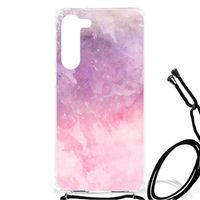 Back Cover Samsung Galaxy S23 Plus Pink Purple Paint