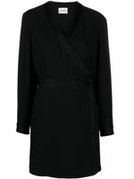 Claudie Pierlot robe courte à design portefeuille - Noir