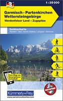 Wandelkaart 03 Outdoorkarte Garmisch-Partenkirchen - Wettersteingebirg - thumbnail