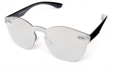 Kost zonnebril unisex zwart/zilver 18 049 Kost zonnebril unisex zwart/zilver 18 049