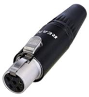 Rean RT5FC-B-W XLR-Steckverbinder Buchse, Einbau Polzahl (num): 5 1 pc(s)