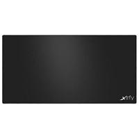 Xtrfy GP2, XXL stoffen gaming muismat (1200 x 600 x 3 mm), precisie met elke muisbeweging, gestikte randen, anti-slip onderkant, machinewasbaar, Zwart