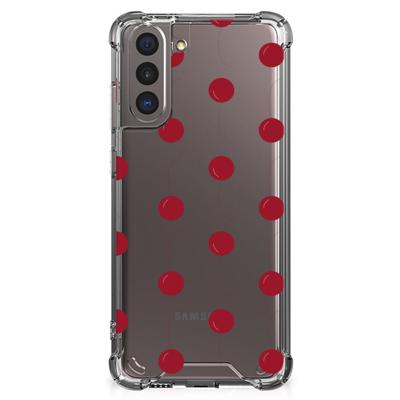 Samsung Galaxy S21 Beschermhoes Cherries Samsung Galaxy S21 Beschermhoes Cherries