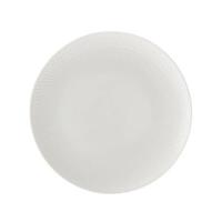 Maxwell & Williams White Basics Diamonds Dessertbord, porselein, wit, 23 cm