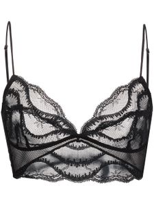 Kiki de Montparnasse soutien-gorge Leche Moi en dentelle - Noir