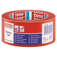 Markeringstape Tesa 60760 PVC 50mmx33m rood - thumbnail