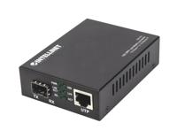 Intellinet 508193 netwerk media converter 10000 Mbit/s Zwart