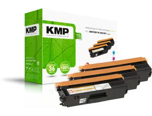 KMP Tonercassette vervangt Brother TN-325C, TN-325M, TN-325Y, TN325C, TN325M, TN325Y Compatibel Cyaan, Magenta, Geel 3500 bladzijden B-T38 CMY