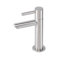 BWS Danu XL 15 cm Toiletkraan 1/2'' RVS Look Met Keramisch Binnenwerk