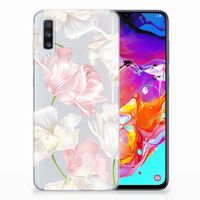 Samsung Galaxy A70 TPU Case Lovely Flowers