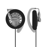 Koss KSC75 stereo hoofdtelefoon met oorclip voor iPod, iPhone, MP3 en smartphone - zwart/zilver