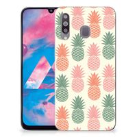 Samsung Galaxy M30 Siliconen Case Ananas