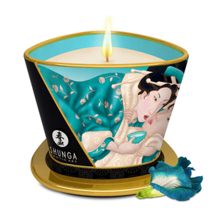 Shunga Massage Candle - Island Blossom - 5.7 oz / 170 ml