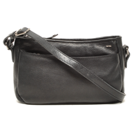 Berba Crossbody Schoudertas Lucca Zwart - thumbnail