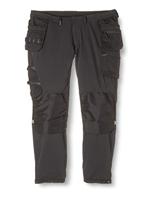 Blaklader 152216459998C54 4-weg stretch ambachtslieden werkbroek, zwart/donkergrijs, maat C54