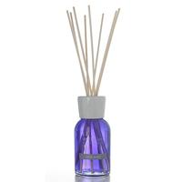 Millefiori Cold Water Luchtverfrisser 250 ml Natural inclusief stokjes, glas, blauw, 7,8 x 30,9 x 7,3 cm