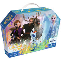 Frozen Disney Glitter Puzzel - thumbnail