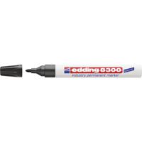 Edding 8300 industry permanent marker 4-8300001 Permanent marker Zwart Watervast: Ja - thumbnail