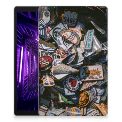 Lenovo Tab M10 HD (2de generatie) Tablet Backcover met foto Badges Lenovo Tab M10 HD (2de generatie) Tablet Backcover met foto Badges