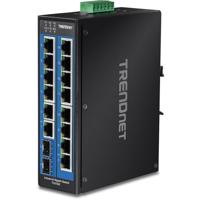 Trendnet TI-G162 netwerk-switch Gigabit Ethernet (10/100/1000) Zwart - thumbnail