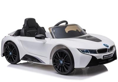 Viking Choice  BMW I8 coupé - elektrische kinderauto coupé wit - inc afstandsbediening