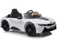 Viking Choice  BMW I8 coupé - elektrische kinderauto coupé wit - inc afstandsbediening