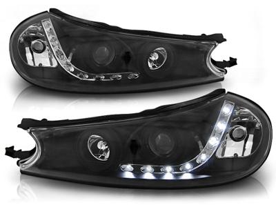 Tuning-Tec Koplampen met parkeerlicht FORD MONDEO 10 96-08 00 ZWART