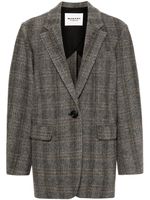 MARANT ÉTOILE blazer Adilinko à motif de chevrons - Gris - thumbnail