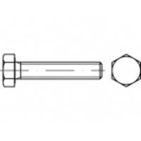 TOOLCRAFT TO-5410425 Zeskantbout M12 65 mm Buitenzeskant Staal Galvanisch verzinkt 50 stuk(s)