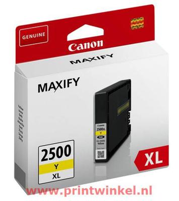 Canon PGI-2500XL Y Origineel Geel 1 stuk(s)