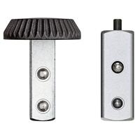 GEDORE red Verbindingsvierkant insteekvierkant met draaiknop, geribbeld aandrijfvierkant 1/2 inch