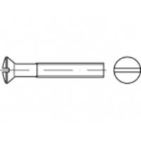 TOOLCRAFT TO-5361999 Bolverzonken schroeven M3 25 mm Sleuf RVS A4 200 stuk(s) - thumbnail