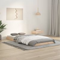 Bedframe massief grenenhout 90x200 cm - thumbnail