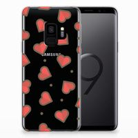 Samsung Galaxy S9 TPU bumper Hearts - thumbnail