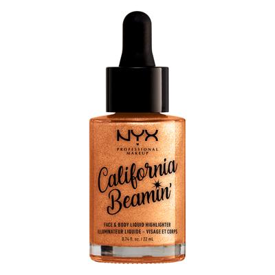 NYX Professional Makeup - California Beamin' Face & Body Liquid Highlighter - Golden Glow