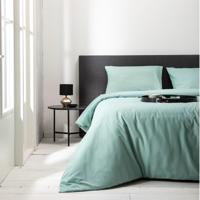 Fresh & Co Hotel Uni - Mint Dekbedovertrek - 140 x 220 1-persoons (140 x 220 cm + 1 kussensloop) Dekbedovertrek