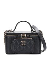 CHANEL Pre-Owned sac à main à logo CC - Noir - thumbnail