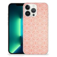 iPhone 13 Pro Max TPU bumper Pattern Orange - thumbnail