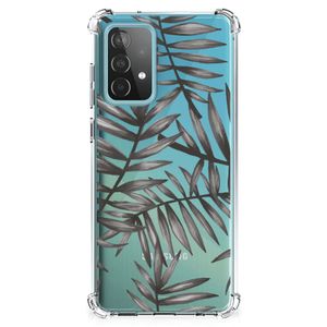 Samsung Galaxy A52 4G/5G Case Leaves Grey