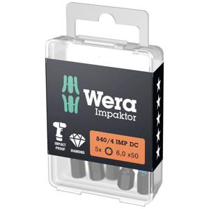 Wera 840/4 IMP DC Hex-Plus DIY schroevendraaierbit 1 stuk(s)