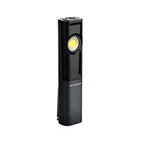 Ledlenser iW7R werklamp LED, oplaadbaar, IP54, 600 lumen, Flood-Spot-modus, flexibele houder, standvoet met magneet, kantelmechanisme, laadstation, werkzaamheden werklui