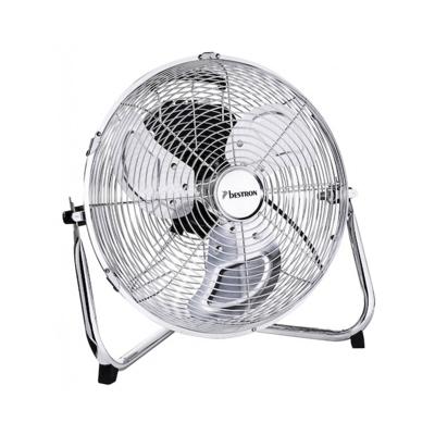 Bestron vloerventilator Retro 35 cm 3 standen 55W chroom