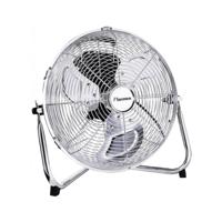Bestron vloerventilator Retro 35 cm 3 standen 55W chroom