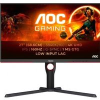 AOC GAMING U27G3X/BK 27 4K Ultra HD 165Hz IPS Monitor - thumbnail